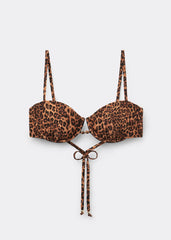 Wild Animalier Balconette Swimsuit Top
