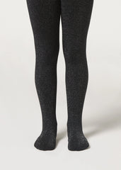 Girls Thermal Tights with Glitter
