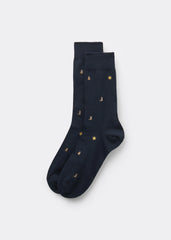 Men’s Fun Print Short Cotton Socks