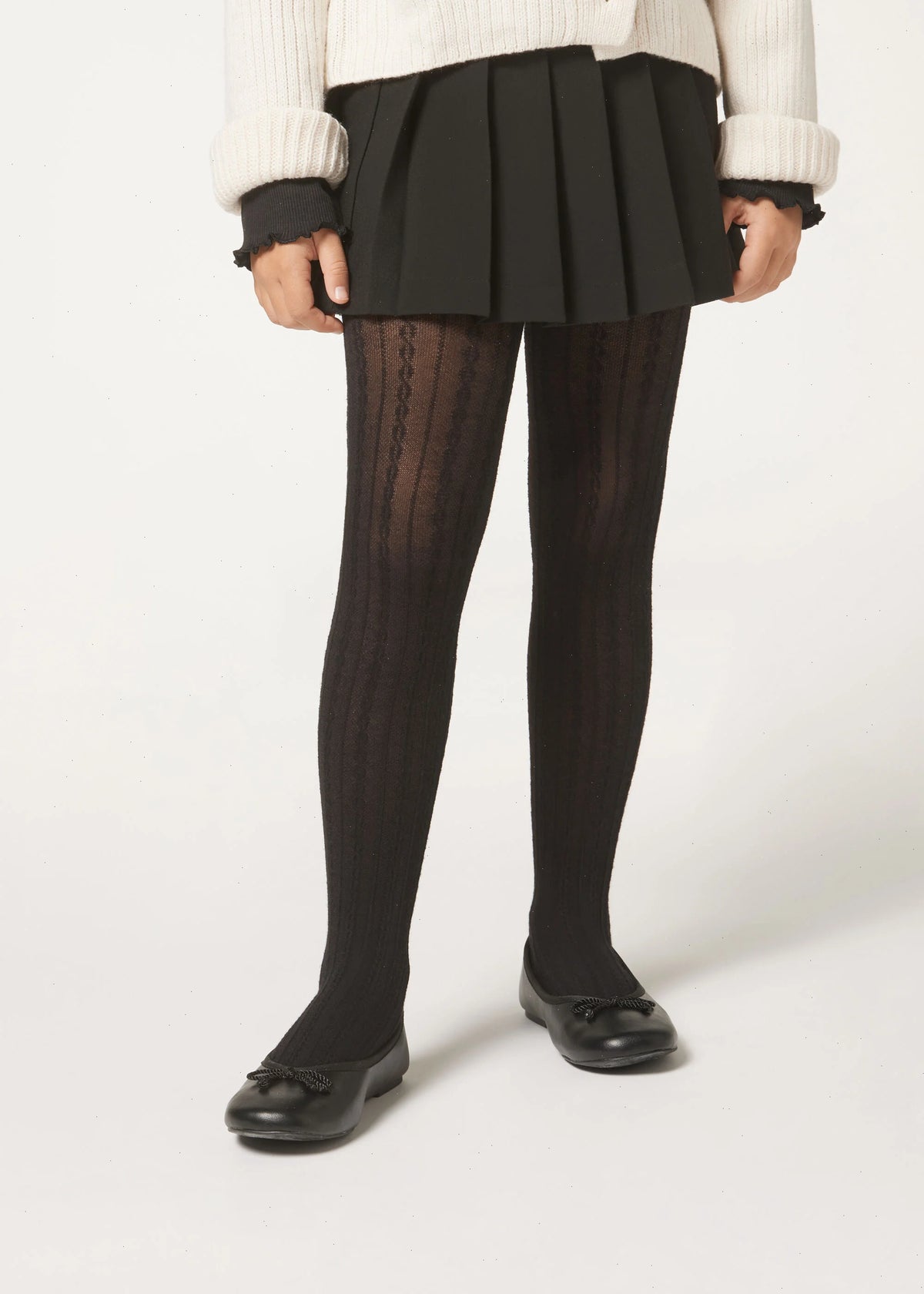 Girls’ Cashmere Tights