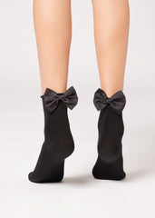 Girls Socks with Bow