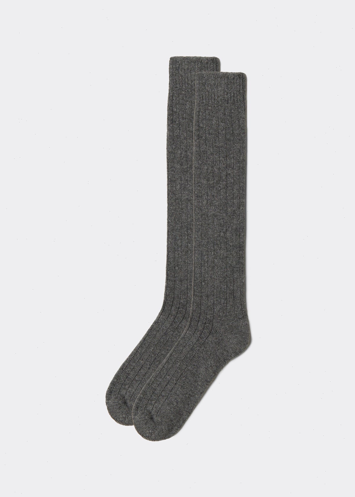 Long Wool and Cashmere Socks