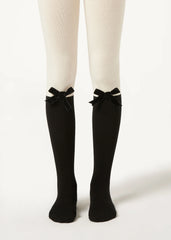 Girls’ Cotton Longuette Tights